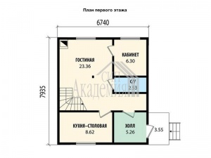 Проект дома VH "73-14" Фианес - Фото 6