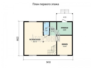 Проект дома VH "64-16" Соната - Фото 6