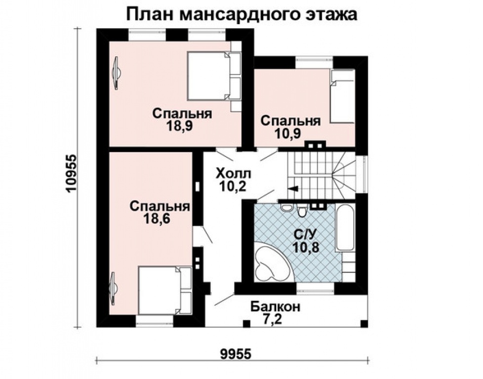 Проект дома Проект дома AS-2110 - Фото 6