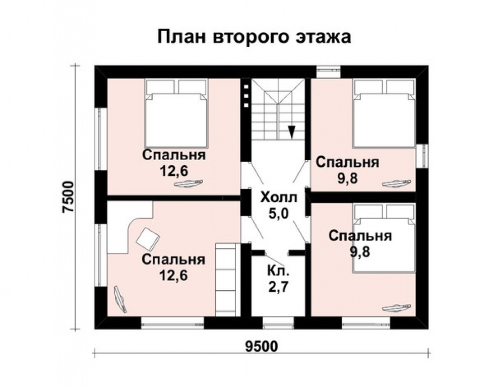 Проект дома Проект дома AS-2125 - Фото 6